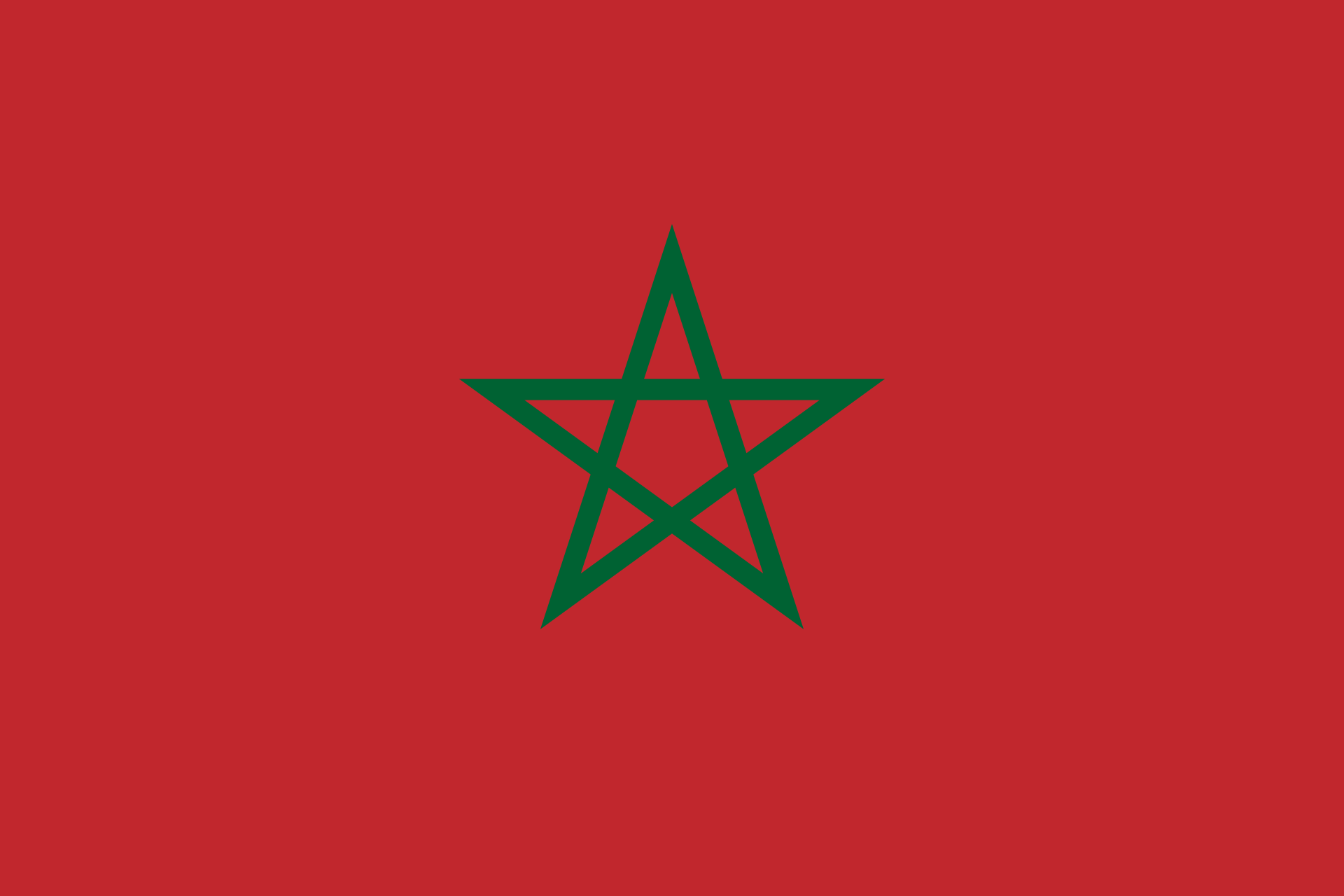 drapeau du Maroc